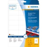 HERMA Laser Etiketten 4582 Klevend A4 66 x 33,8 mm  10 Vellen à 24 Etiketten