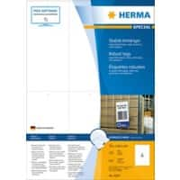 HERMA Labels 8047 Wit Rechthoekig A4 70 x 148,5 mm 100 Vellen van 6 Etiketten