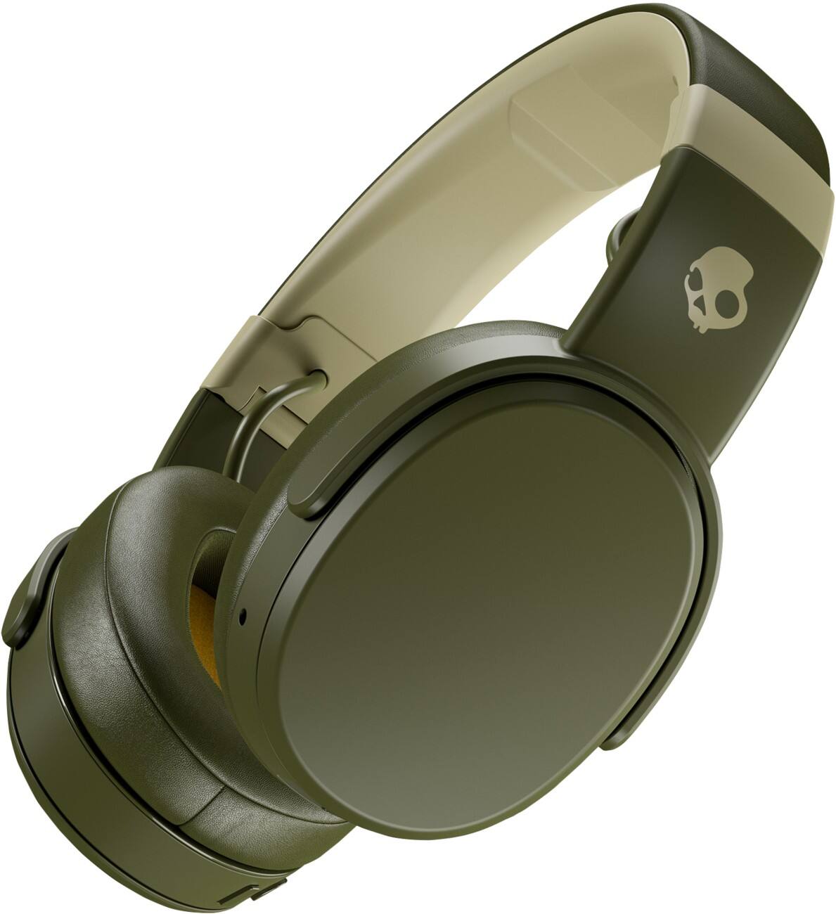 Skullcandy Draadloze koptelefoon Crusher Over het hoofd Bluetooth met Microfoon Olijfgroen