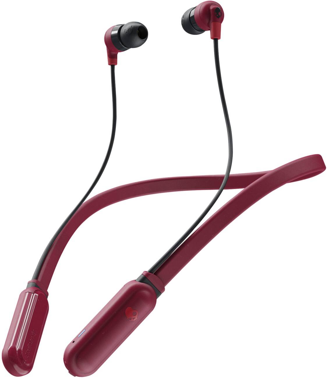 Skullcandy Draadloze Oordopjes Achter de nek Bluetooth met Microfoon INKD+ Rood