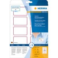 HERMA Laser Naambadge 4405 Zelfklevend Wit 80 x 50 mm 20 Vellen à 10 Etiketten