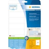 HERMA Adres Etiketten 5076 Wit Rechthoekig 99,1 x 38,1 mm 25 Vellen van 14 Etiketten