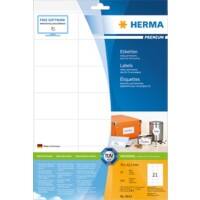 HERMA Multifunctionele Etiketten 8634 Wit Rechthoekig 70 x 42,3 mm 10 Vellen van 21 Etiketten