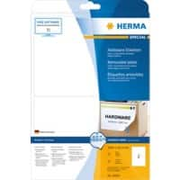 HERMA Laser Etiketten 10020 Klevend Wit 19,96 x 14,35 cm  25 Vellen à 2 Etiketten