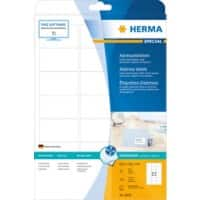 HERMA Inkjet Etiketten 8838 Klevend Wit 6,35 x 3,81 cm  25 Vellen à 21 Etiketten