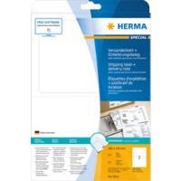 HERMA Laser Etiketten 8316 Klevend Wit 18,2 x 13 cm  25 Vellen à 1 Etiketten