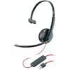 Plantronics Bedraad USB Headset C3210 Over her hoofd Met Noise Cancelling microfoon Zwart