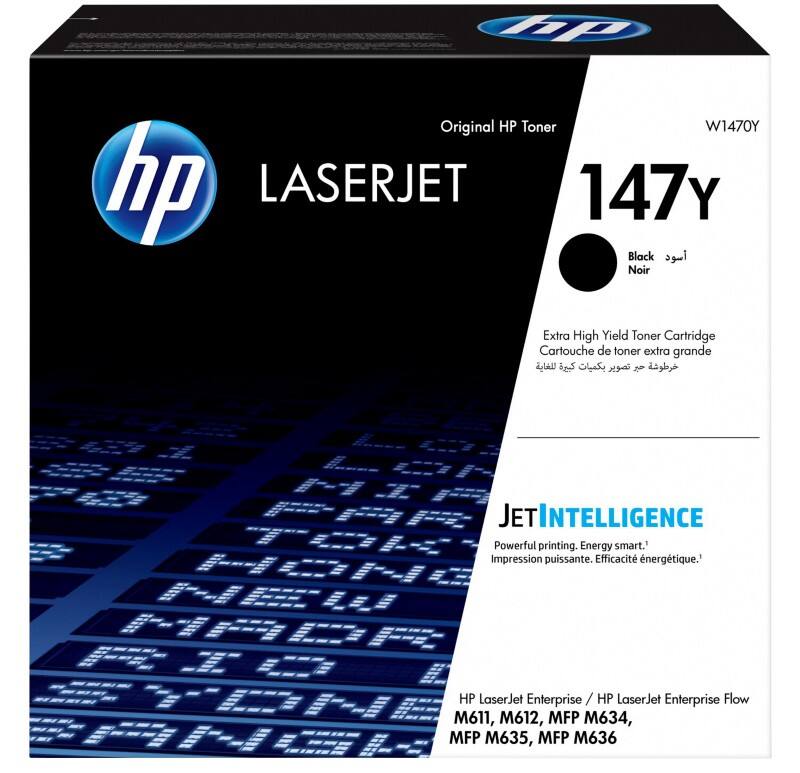 HP 147Y originele tonercartridge W1470Y zwart