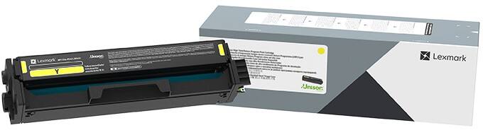 Lexmark Tonercartridge Origineel 20N2XY0 Geel