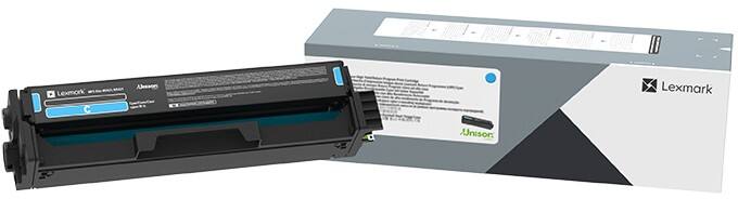 Lexmark Tonercartridge Origineel 20N2XC0 Cyaan