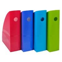 Exacompta Tijdschriftencassette 28SETD Rood 4 stuks