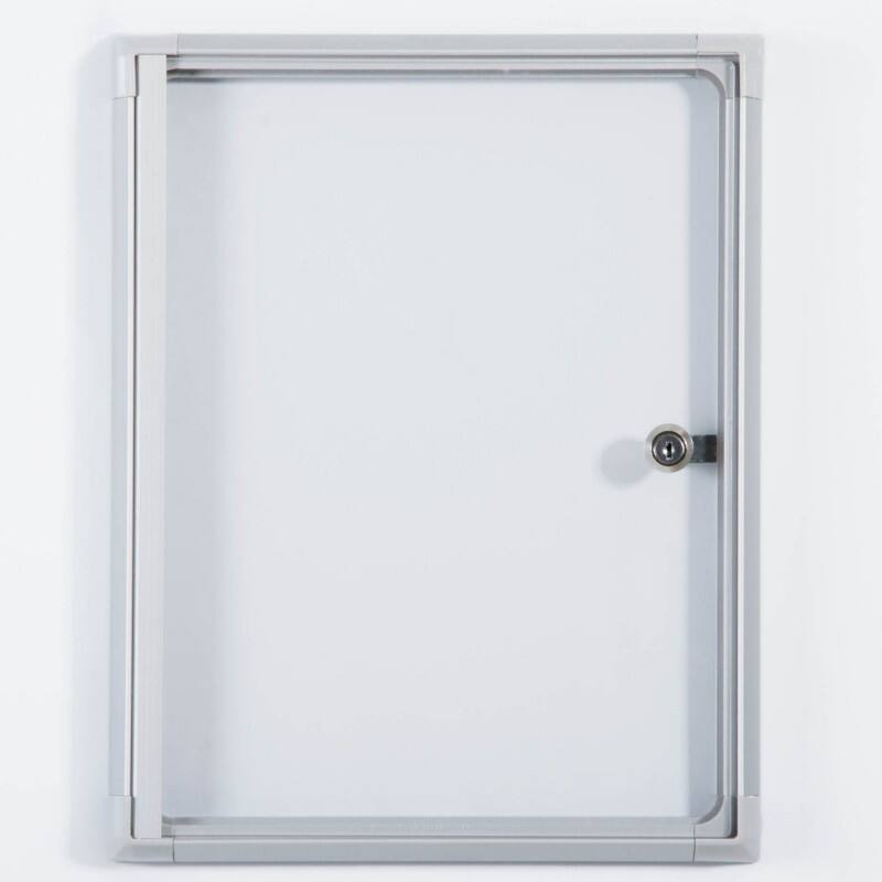 Office Marshal Mededelingenbord  Wandmontage Email Zilver 310 x 660 x 15 mm