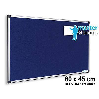 Master of Boards Prikbord Wandmontage Grijs Email 450 x 600 x 15 mm