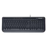 Microsoft Toetsenbord Bedraad QWERTZ (DE) Zwart 600