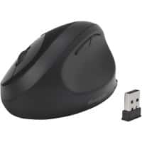 Kensington Pro Fit Dual Draadloze muis Ergonomisch K75404EU Optisch Voor rechtshandigen Bluetooth/USB-A Nano-ontvanger Zwart