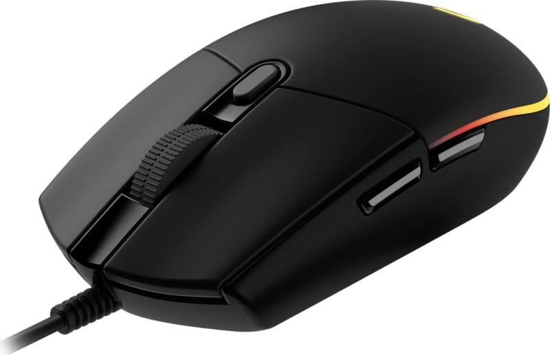 Logitech G102 LightSync Gaming-muis Bedraad Zonder bluetooth Zwart