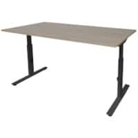 Schaffenburg Linesto Plus Bureau Rechthoekig Eiken T-Voet 1.400 (B) x 800 (D) x 655 (H) mm Melamine