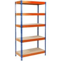 Office Marshal Grizzly Staal Blauw, Oranje 5 1200 x 600 x 1800 mm