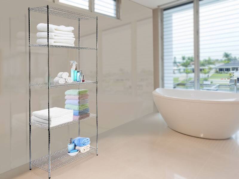 MAMMUT Stellingkast Everest Chrome 900 x 450 x 2000 mm