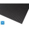 ETM Mat Octo Roll Rubbermat Zwart 1000 x 1.500 mm