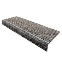 FLOORDIREKT STEP Trapmat voor buiten Donkerbruin 250 x 730 mm