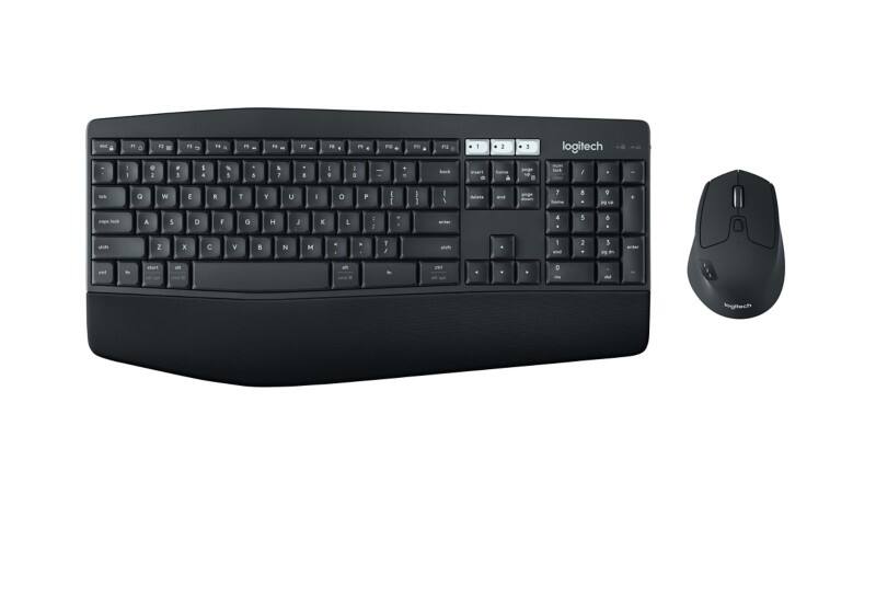 Logitech Toetsenbord Draadloos QWERTY (VS) Internationaal Zwart