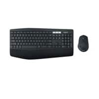 Logitech Toetsenbord Draadloos QWERTY (VS) Internationaal Zwart