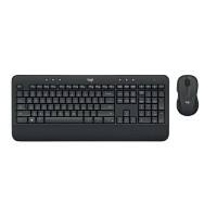 Logitech Toetsenbord en muis Draadloos QWERTZ (DE) Zwart MK545 Advanced