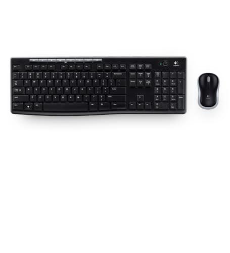 Logitech Toetsenbord Draadloos QWERTY Bluetooth Zilver, zwart