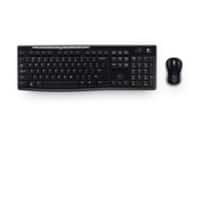 Logitech Toetsenbord Draadloos QWERTY Zilver, zwart