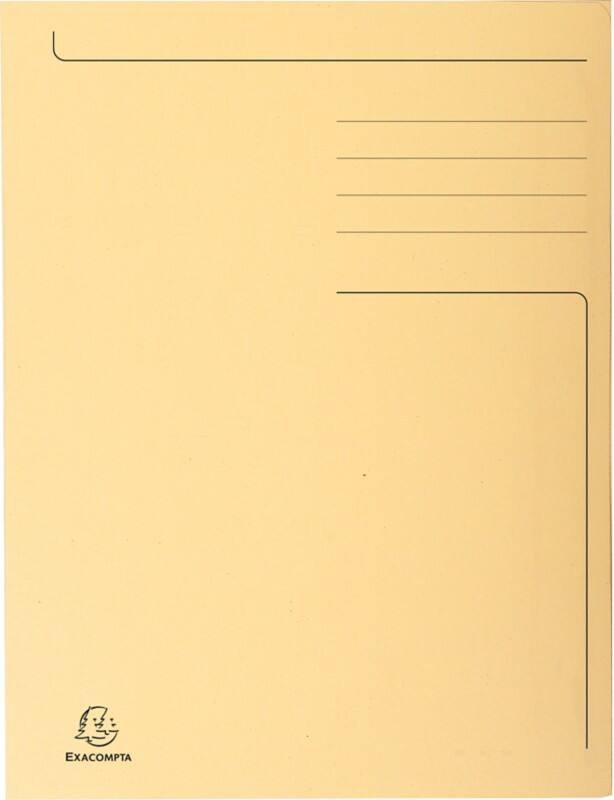 Exacompta 3 Flap Map Forever 449002E Folio Creme 24,5 x 35 cm