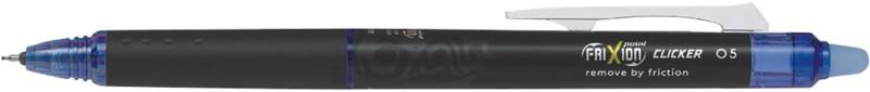 Pilot Frixion Clicker Intrekbaar Pen 0,25 mm Fijn Kegelvormig Navulbaar