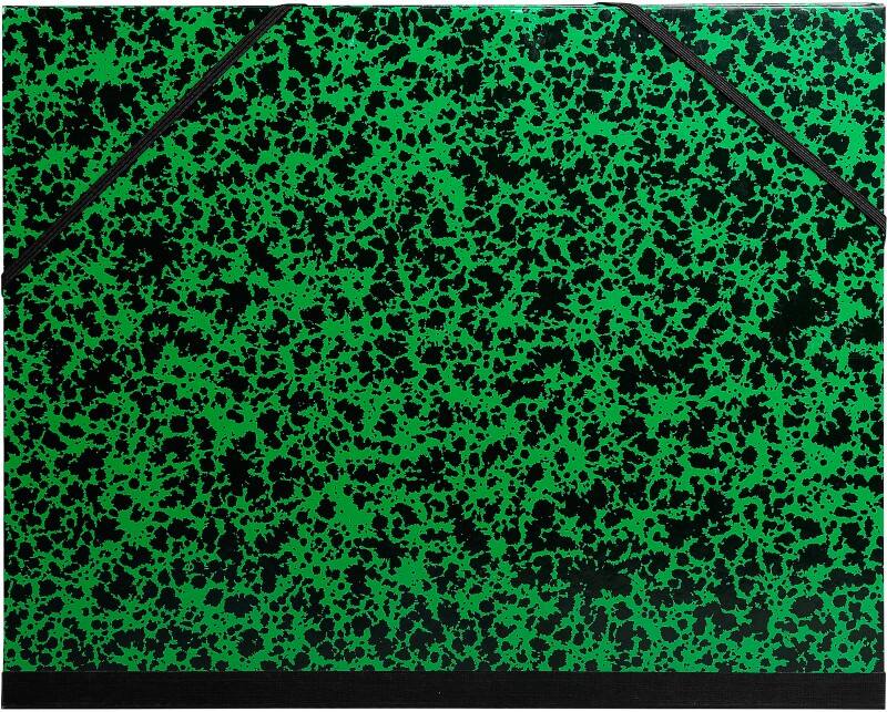 Exacompta Tekenmap 542200E Karton 370mm x 520mm Groen Verpakking van 10