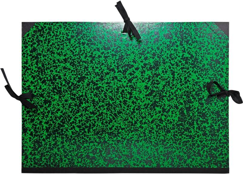 Exacompta Tekenmap 532200E Karton 370mm x 520mm Groen Verpakking van 5