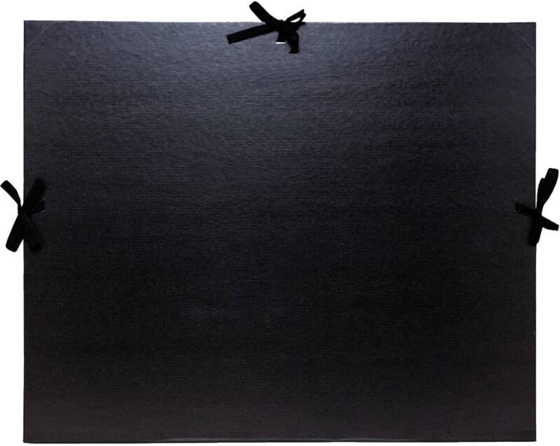 Exacompta Tekenmap 25738E Karton A3 Zwart Verpakking van 5