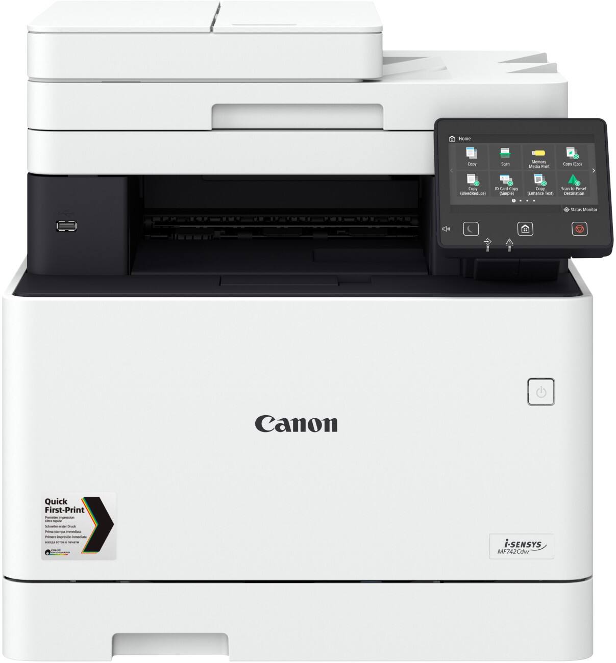 Canon i-SENSYS MF742Cdw Kleur Laser Multifunctionele Printer A4