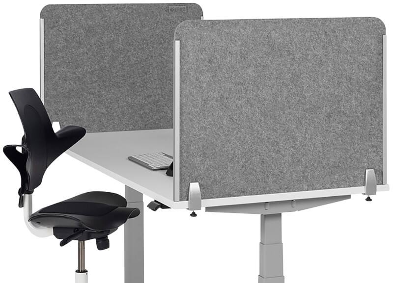 Be Safety Kuchscherm H60 D80 Zijwand Grijs