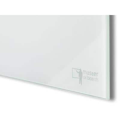 master of boards Glasbord Magnetisch Enkel 240 (B) x 120 (H) cm