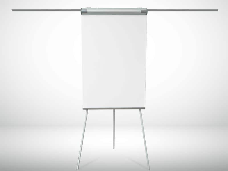 master of boards Flip-over A1 Gelakt staal Grijs