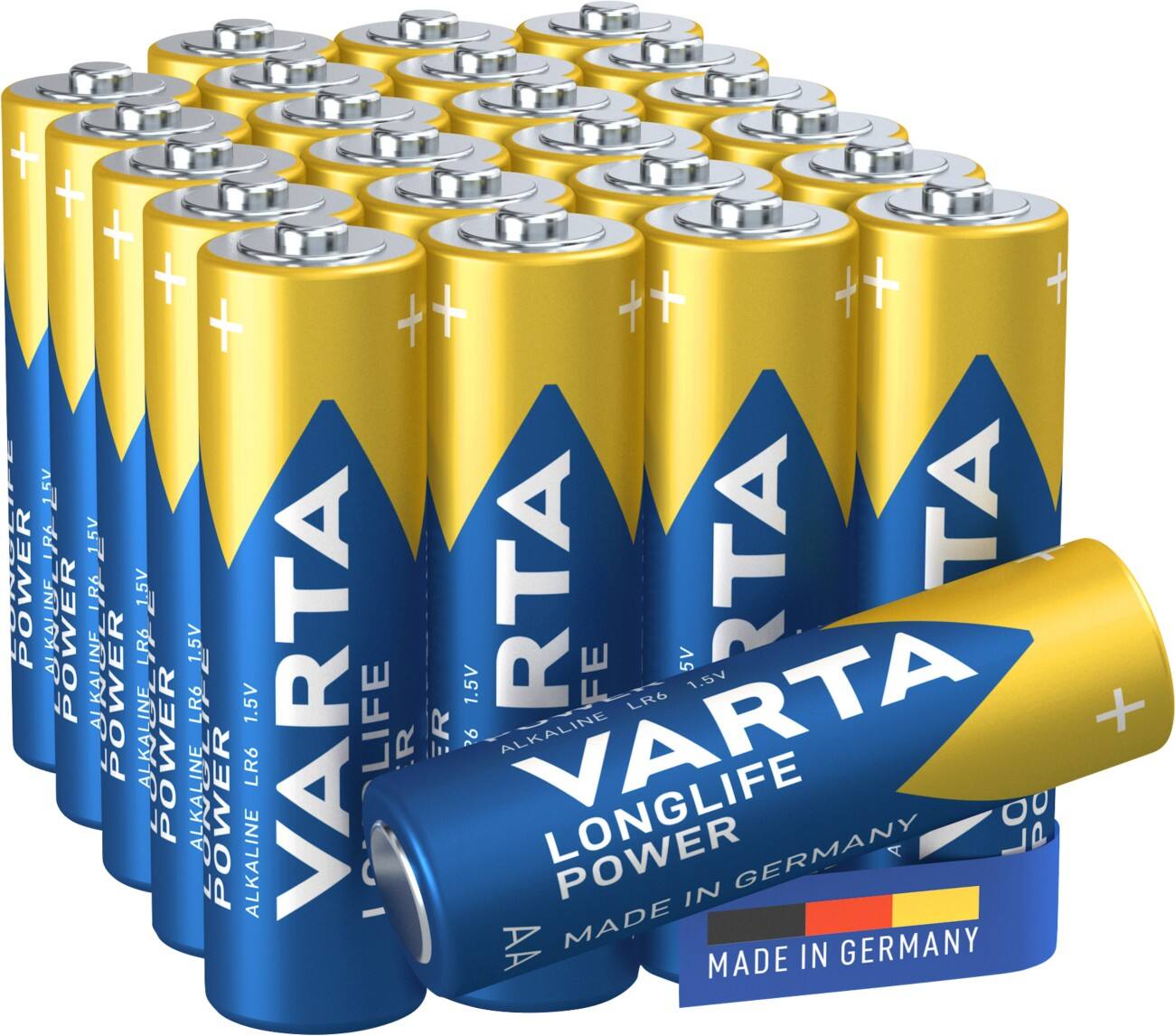 VARTA AA Batterijen LONGLIFE Power LR6 24 stuks