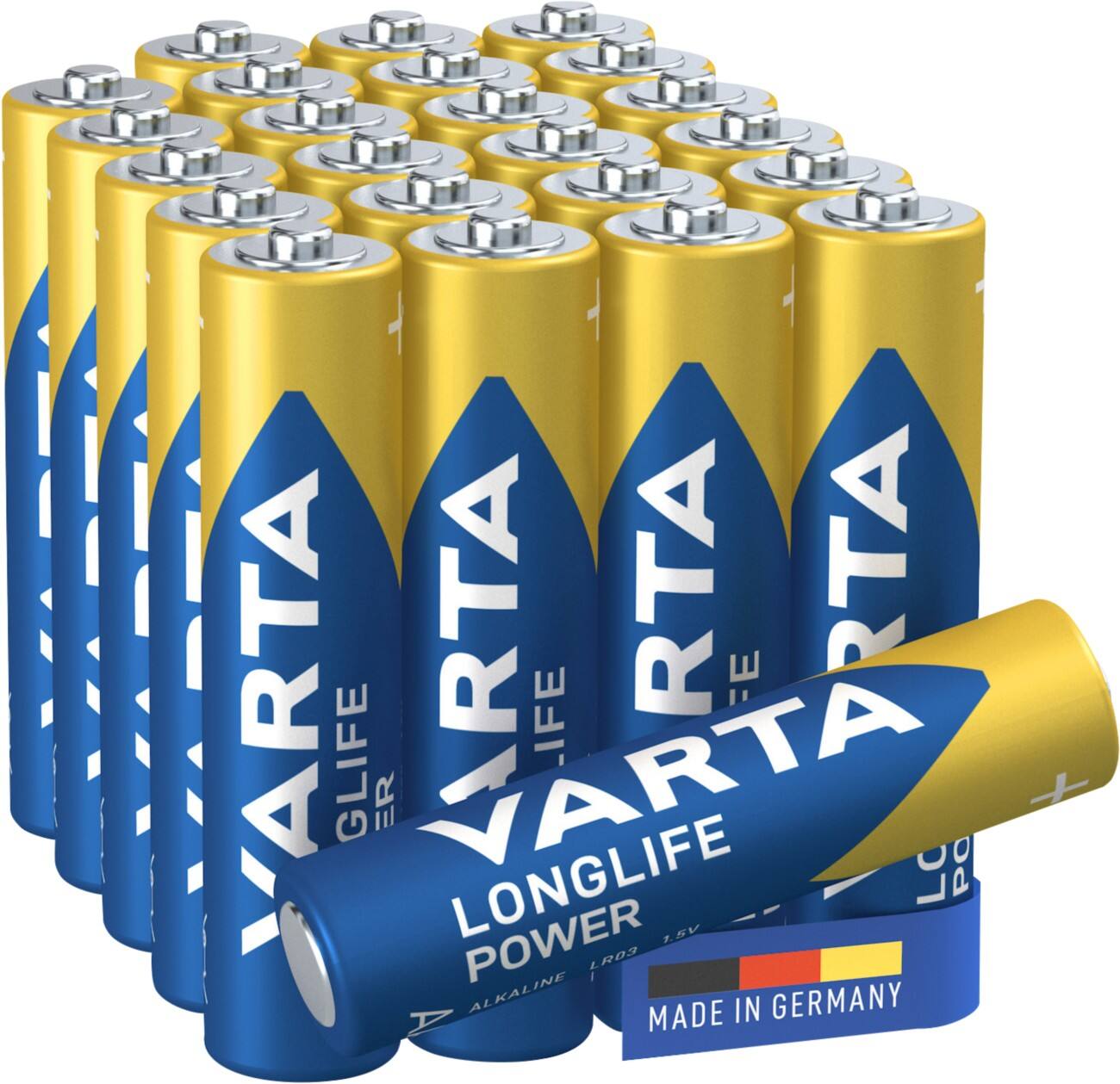 VARTA AAA Batterijen LONGLIFE Power LR03 24 stuks