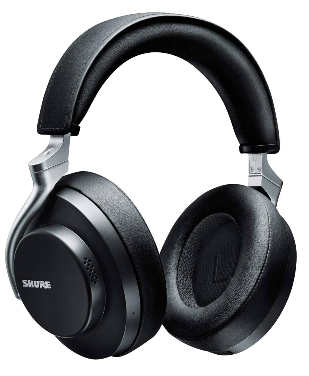 Shure Draadloze Koptelefoon AONIC 50 Over het hoofd Bluetooth Noise Cancelling met Microfoon Zwart