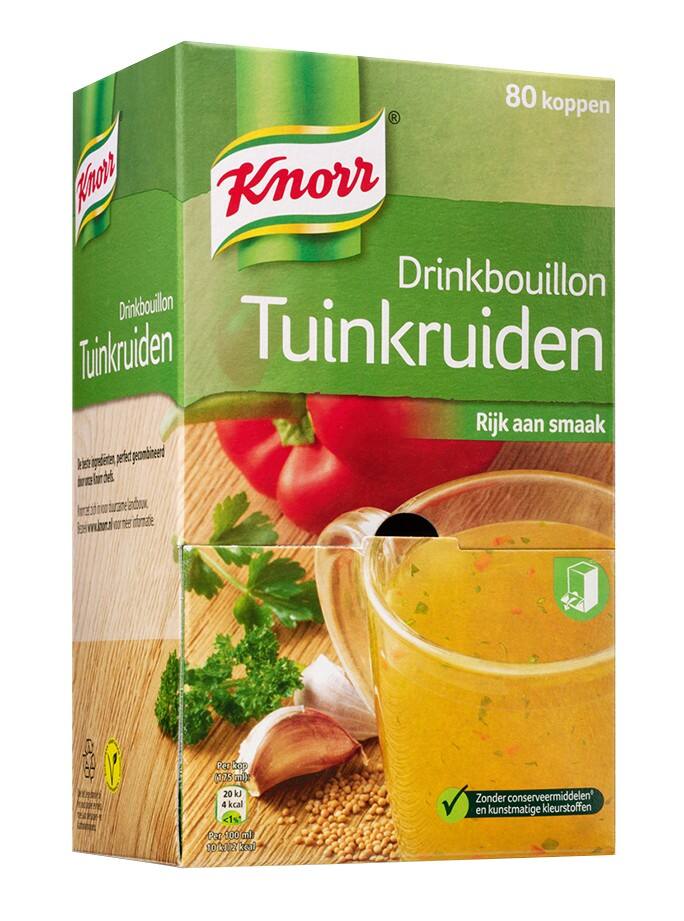 Knorr Drinkbouillon Tuinkruiden 80 Stuks