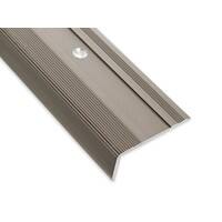 Casa Pura Traprandprofiel Glory Aluminium L-vorm Donker Brons 1340 mm