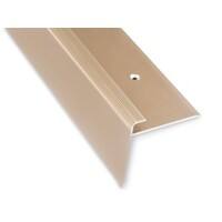 Casa Pura Traprandprofiel Safety F-vorm Aluminium Elegant Goud 900 mm