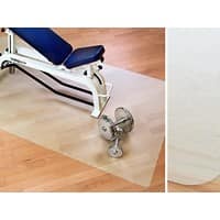 etm Fitnessmat PP (Polypropeen) Transparant 120 x 200 cm