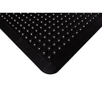 etm Bubble Mat Rubber Zwart 60 x 90 cm