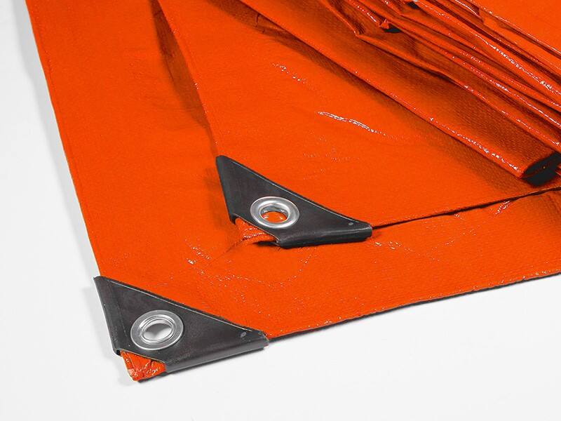 Casa Pura Dekzeil HDPE (hogedichtheidpolyetheen) Oranje 300 x 400 cm