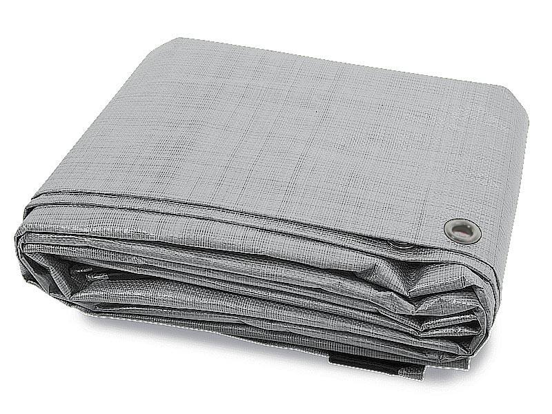 Casa Pura Dekzeil HDPE (hogedichtheidpolyetheen) Zilver 600 x 150 cm