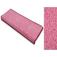 FLOORDIREKT STEP Trapmat Dynasty Velours Rechthoekig PP vilt Roze